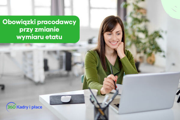 zmiana etatu