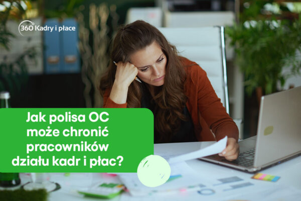 polisa OC dla działu kadr i płac